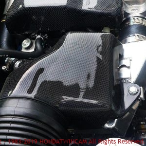 JW5 : 平織カーボンインタークーラーカバー